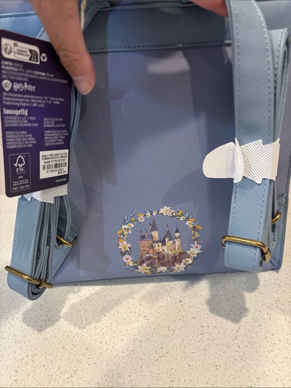 Harry Potter Hermione Backpack NWT BAM Exclusive - Picture 4 of 6